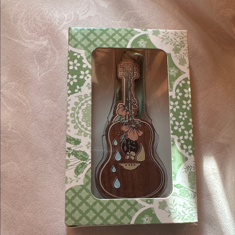 Taylor Swift Debut Guitar Christmas Ornament.